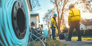 Kostenloser Glasfaseranschluss