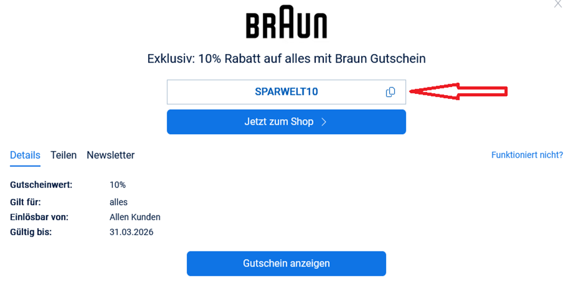 Braun Rabattcode.png